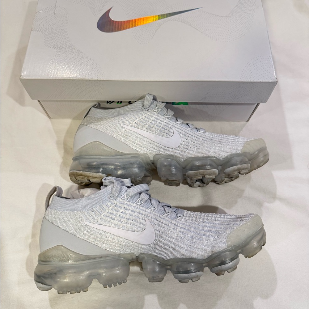 Nike Platinum Flyknit Vapormax 3.0 women’s 7.5